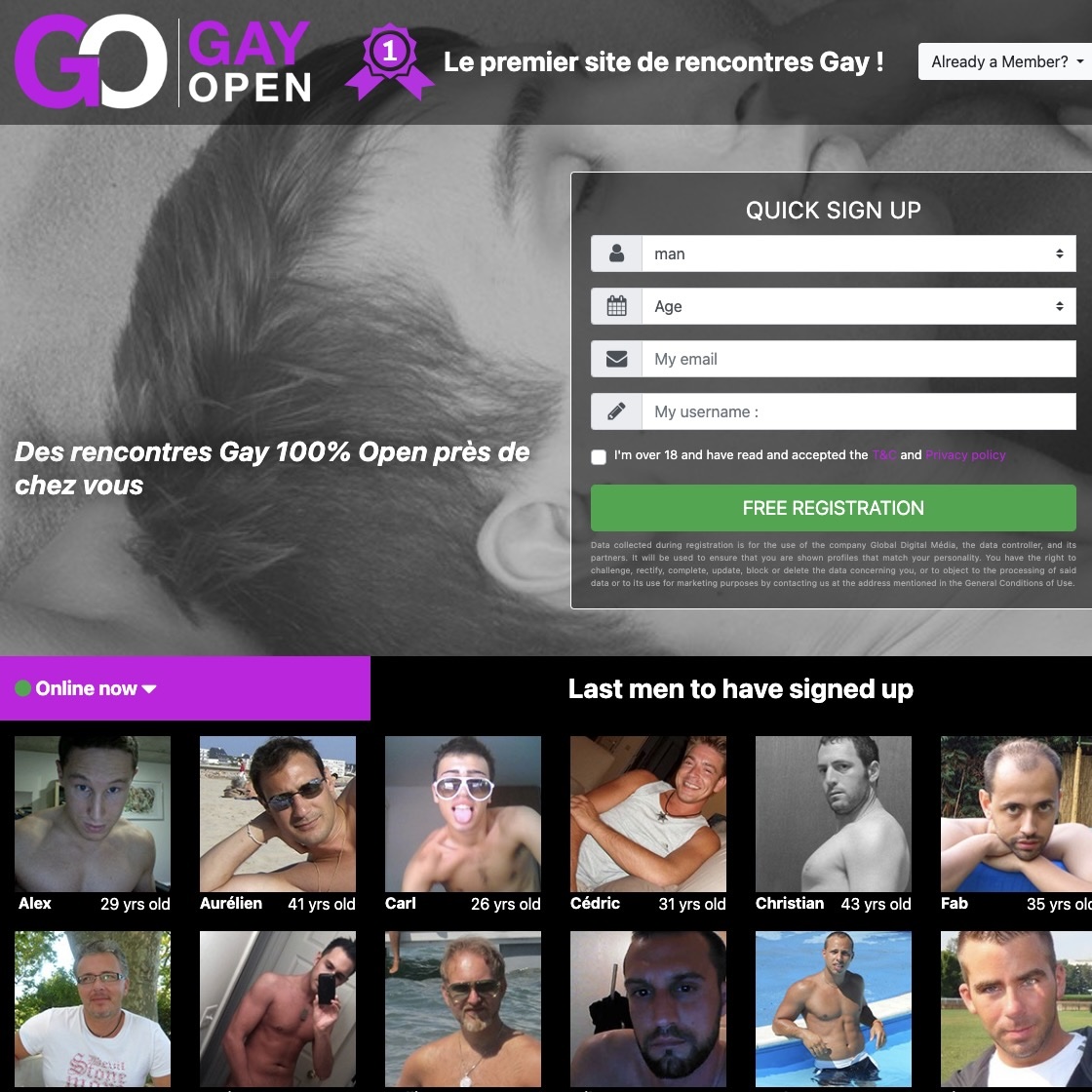 site gay open